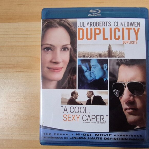 Duplicity (Blu-Ray, 2009) Universal, Julia Roberts Clive Owen Retro no scratches - Picture 2 of 4